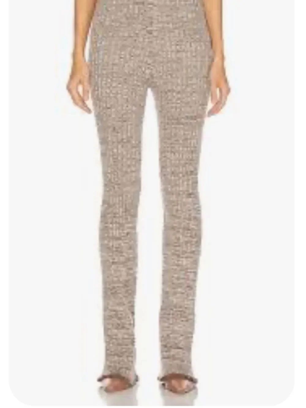 A DETACHER light silk drape leggings, skinny size 6
